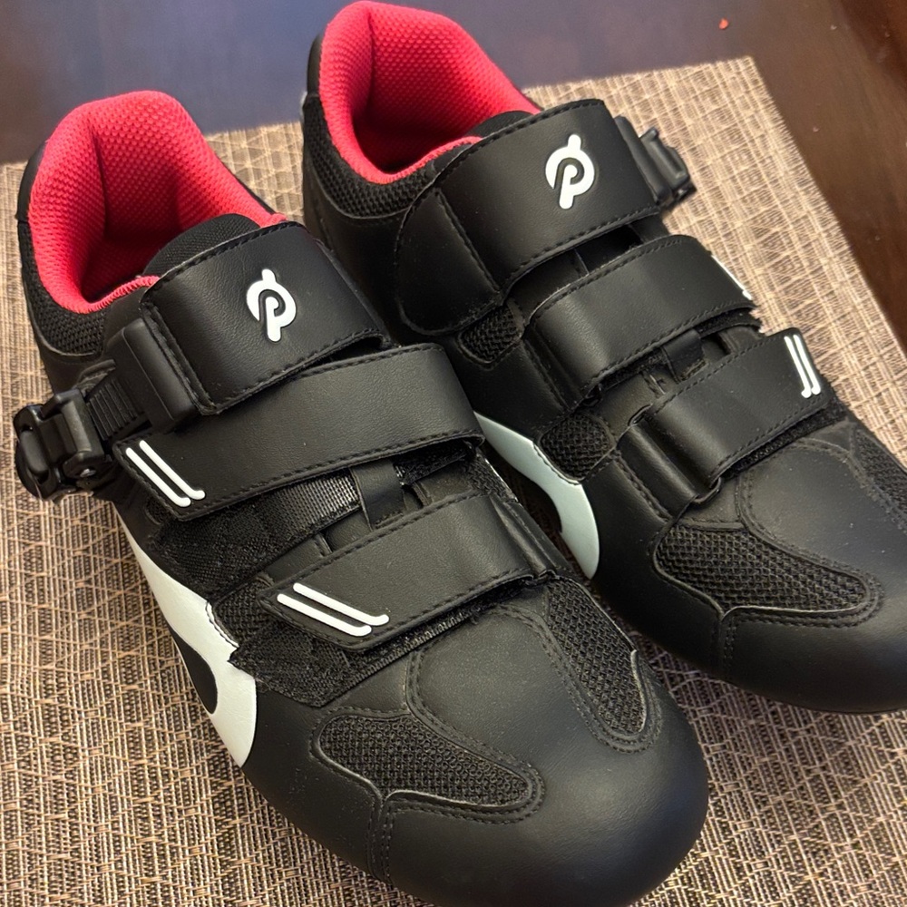 Black Peloton Cycling Shoes